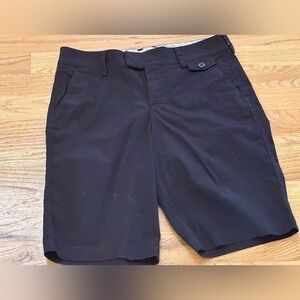 Dockers, size 4, black Bermuda shorts, flat front